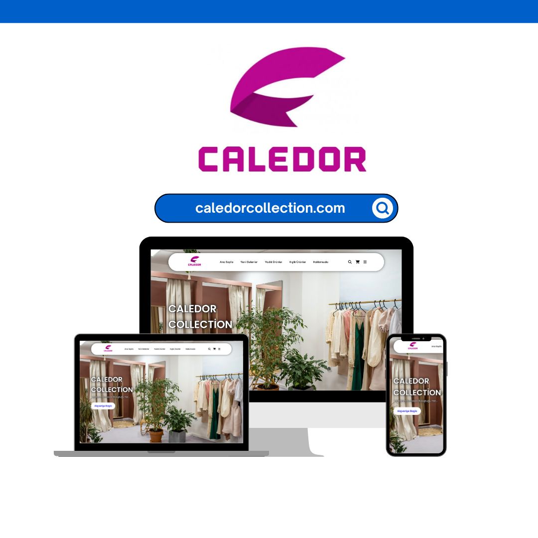 Caledor Collection Website Projesi