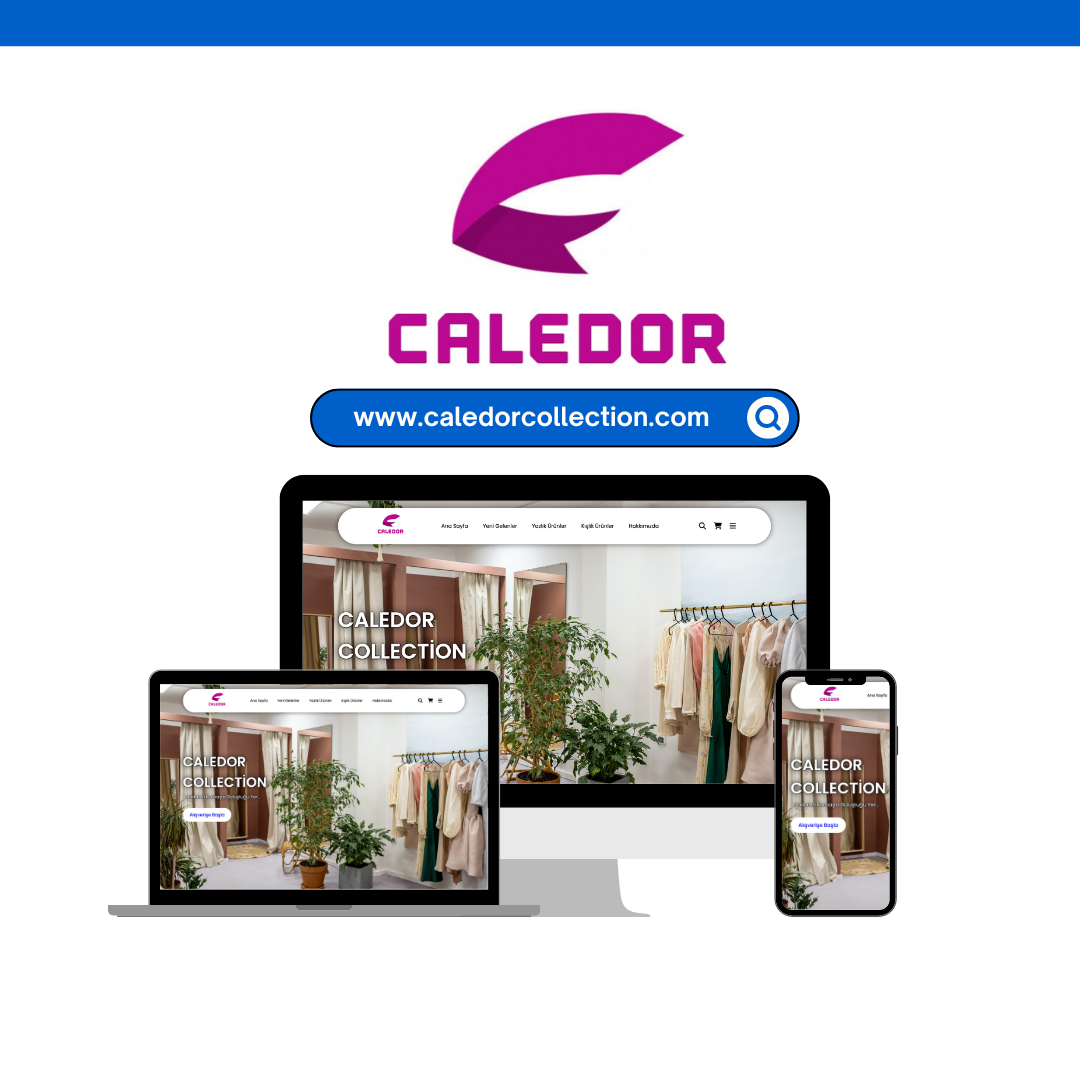 Caledor Collection Website Projesi