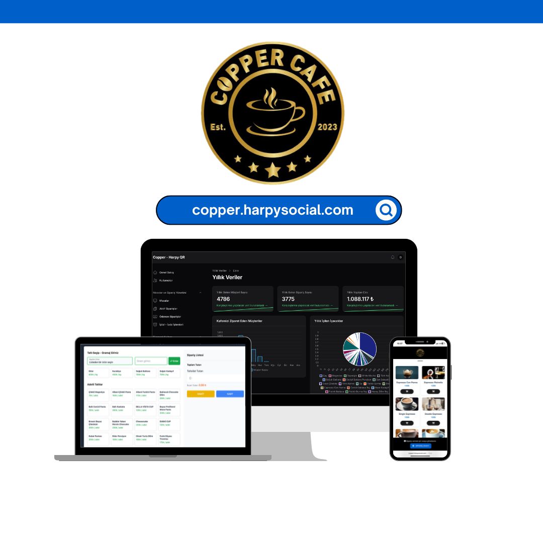 Copper Website Projesi