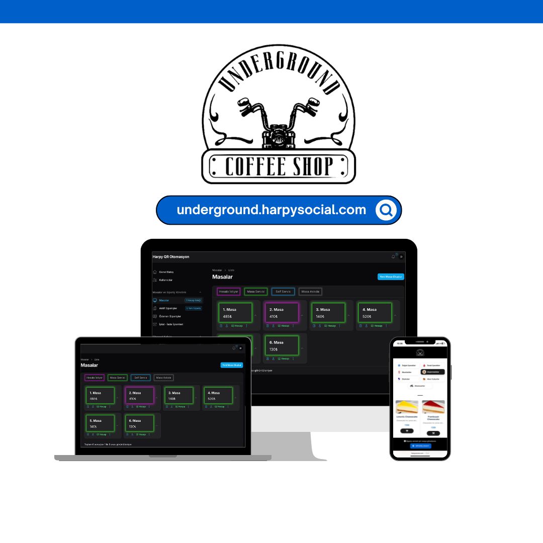 Underground Website Projesi